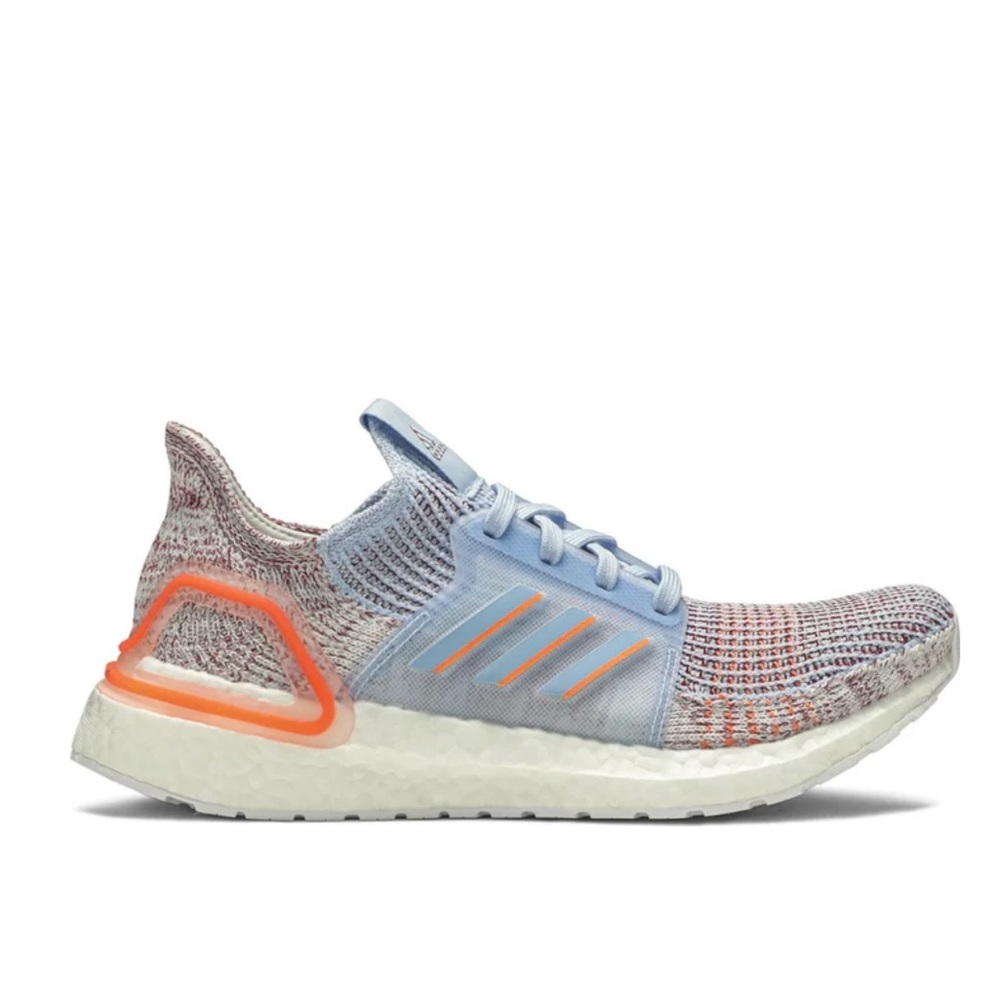 Adidas Running Ultra Boost 19 Blue Coral White G27483 Women Ultraboost Shoes